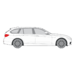 BMW 3-Sarja Touring Tummennuskalvot